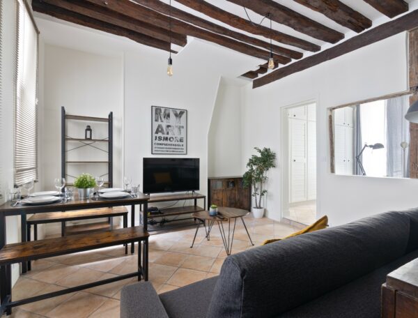 Heart of Paris – 1BR – 4P – Le Marais 7 – Free Netflix